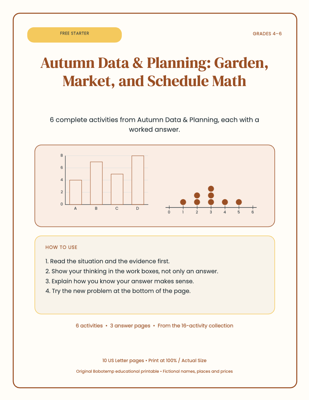 Autumn Data & Planning free starter cover