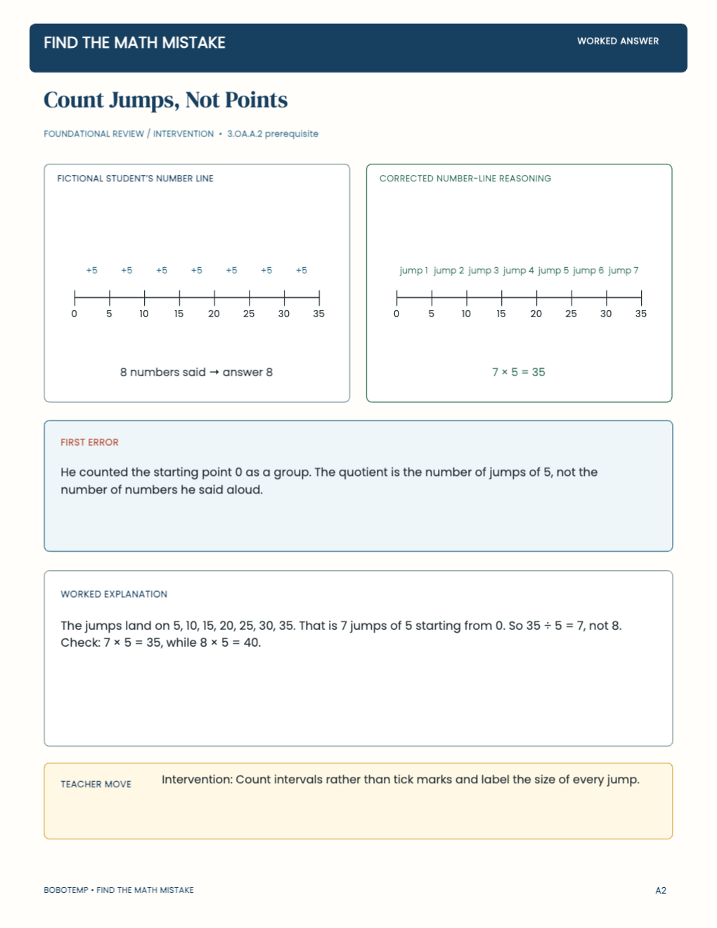 Find the Math Mistake free page 10