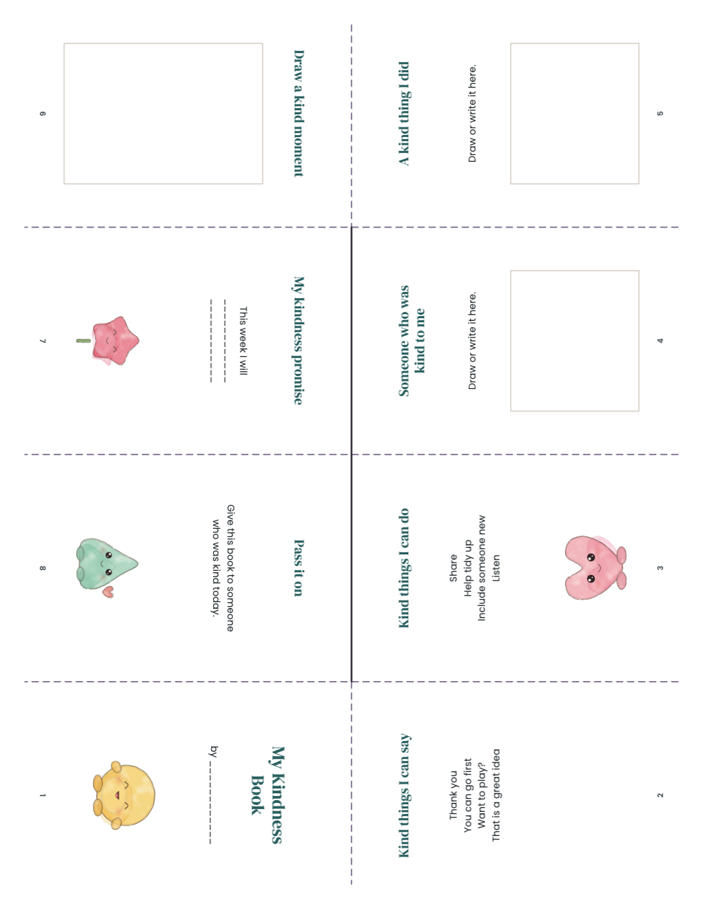 The Kindness Book page