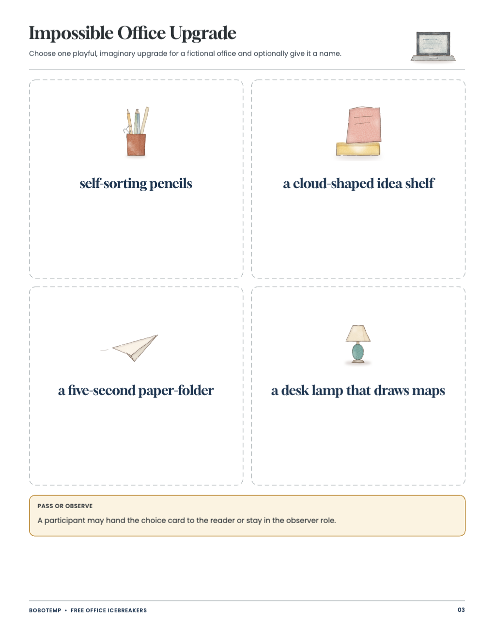 Office Holiday Party Host Kit free sample page 3 of 4