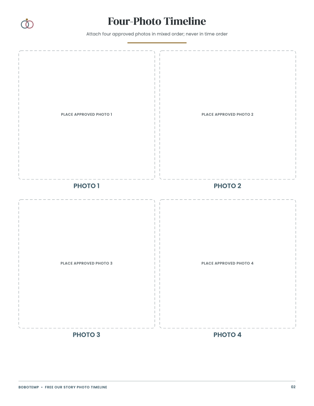 Our Story Personalized Photo Game Collection free page 2 of 4